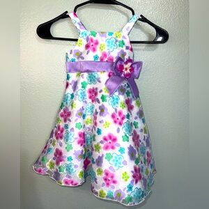 Vintage Sophie Rose Girl’s 2T Colorful Dress